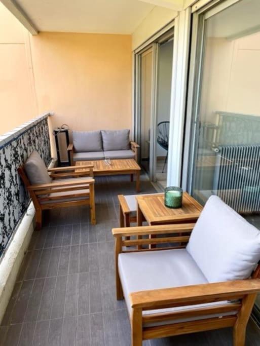 Appartement En Residence Avec Piscine, Cinema Nice Ngoại thất bức ảnh